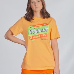 Adidas Originals Graphic Tee T-Paita Oranssi