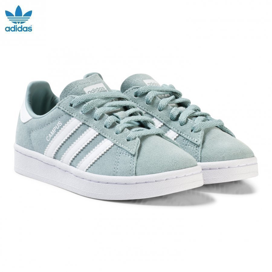 Adidas Originals Green Kids Campus Trainers Lenkkarit