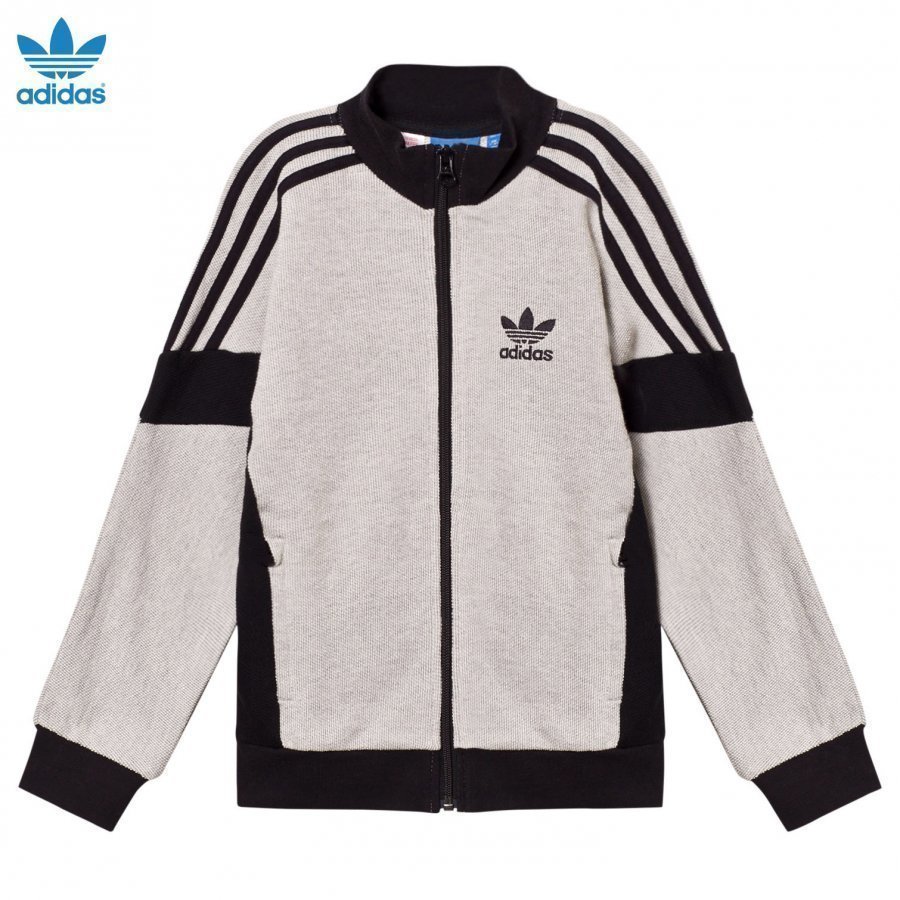 Adidas Originals Grey Branded Top T-Paita