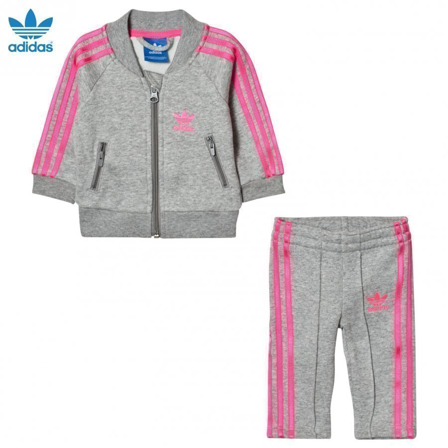 Adidas Originals Grey Infants Track Verryttelyasu