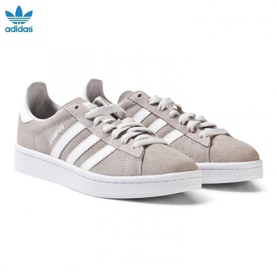 Adidas Originals Grey Junior Campus Trainers Lenkkarit