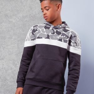 Adidas Originals Itasca Camo Overhead Hoodie Musta