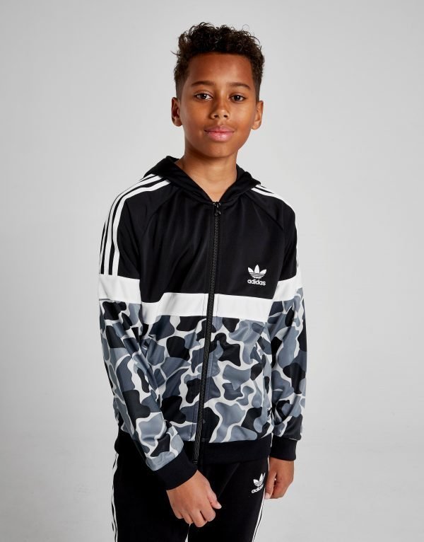 Adidas camo full zip hoodie deals