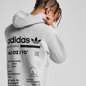 Adidas Originals Kaval Full Zip Hoodie Harmaa