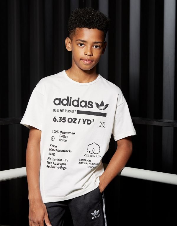 Adidas Originals Kaval T-Shirt Valkoinen