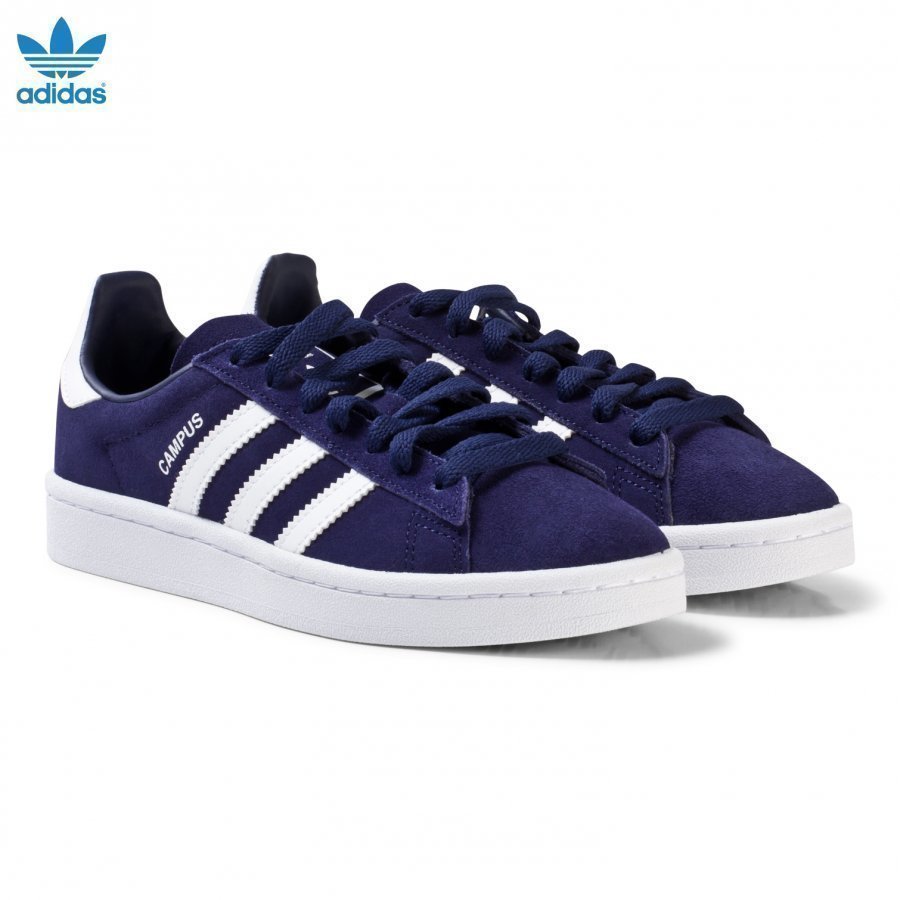 Adidas Originals Navy Junior Campus Trainers Lenkkarit