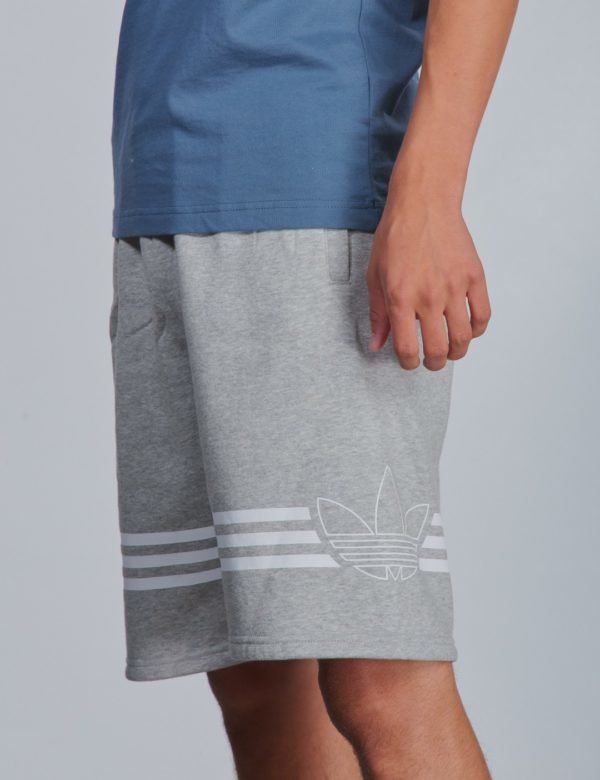 Adidas Originals Outline Shorts Shortsit Harmaa