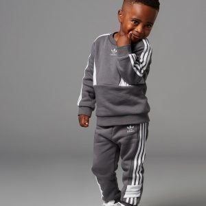 Adidas Originals Speed Crew Tracksuit Infant Harmaa