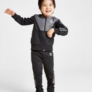 Adidas Originals Speed Full Zip Crew Tracksuit Infant Musta