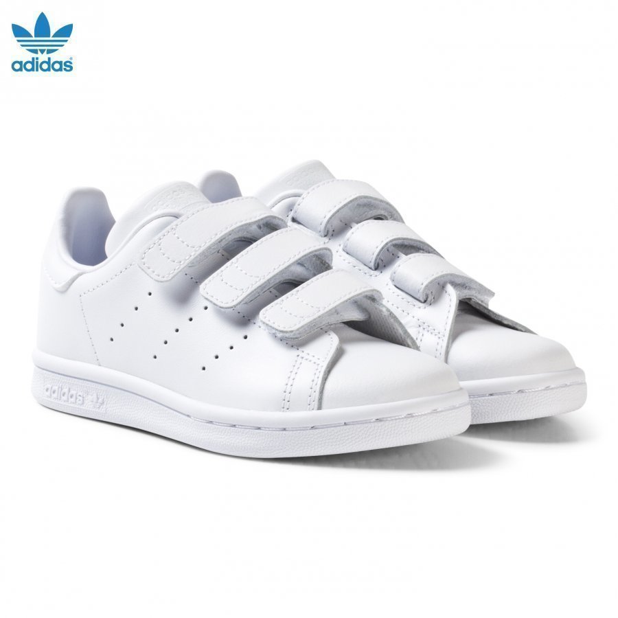 Adidas Originals Stan Smith Velcro Trainers White Lenkkarit