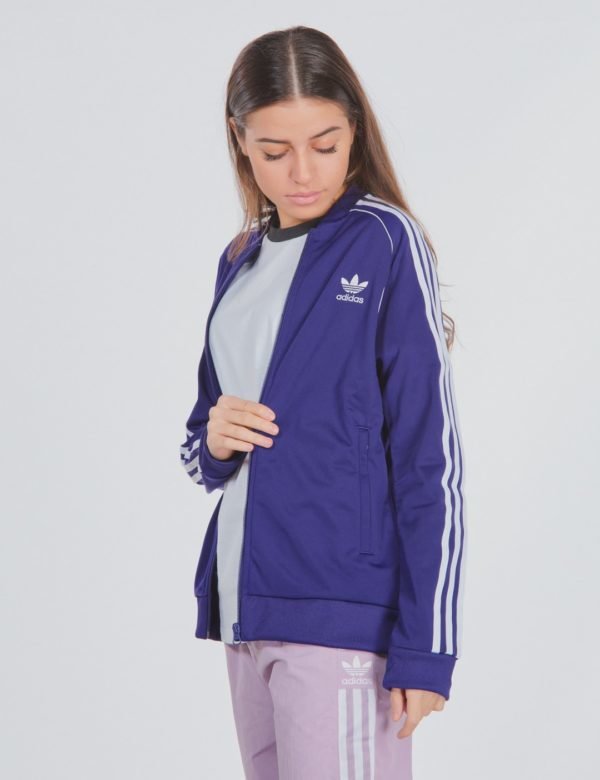 Adidas Originals Superstar Top Neule Violetti