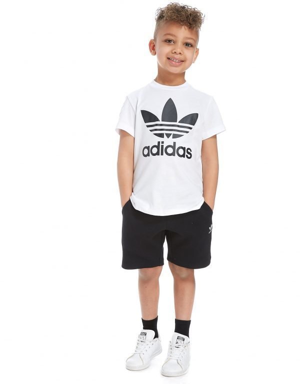 Adidas Originals T-Paita & Shortsit Valkoinen