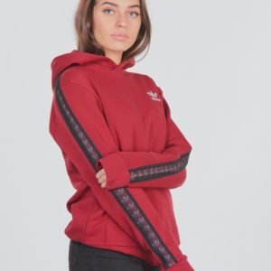 Adidas Originals Tape Hoodie Huppari Punainen