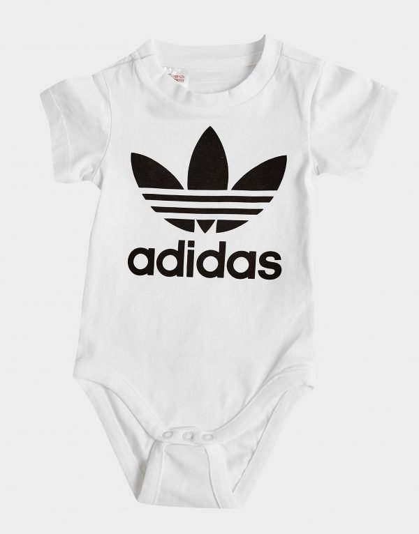 Adidas Originals Trefoil Bodysuit Infant Valkoinen