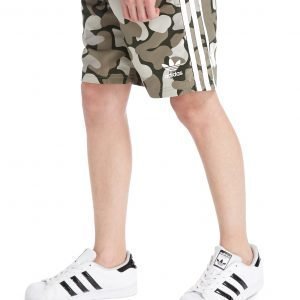 Adidas Originals Trefoil Camo Swim Shorts Camo / White