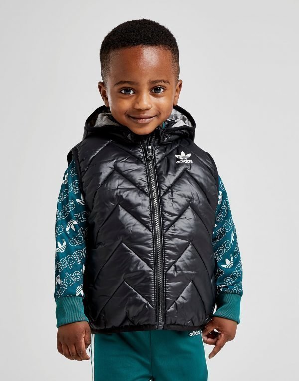 Adidas Originals Trefoil Gilet Infant Musta