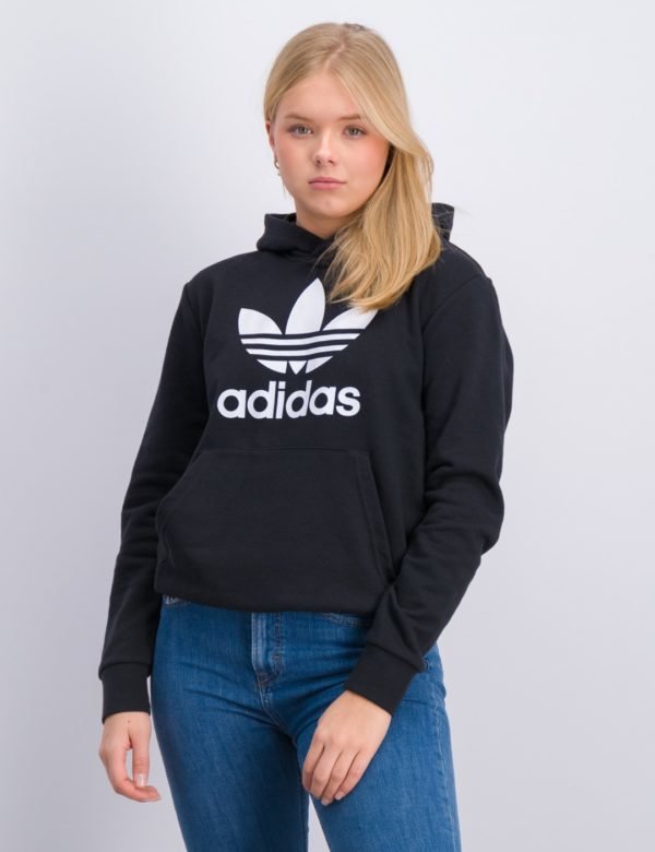 Adidas Originals Trefoil Hoodie Huppari Musta