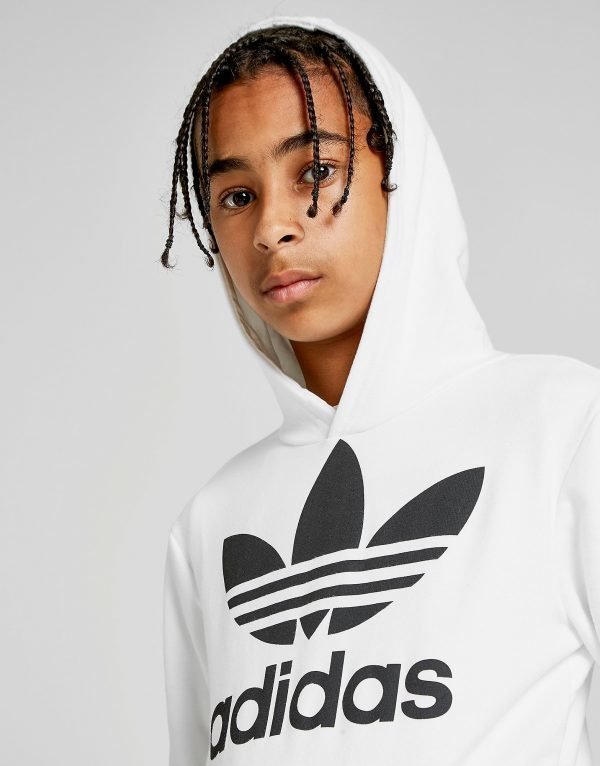 Adidas Originals Trefoil Huppari Valkoinen