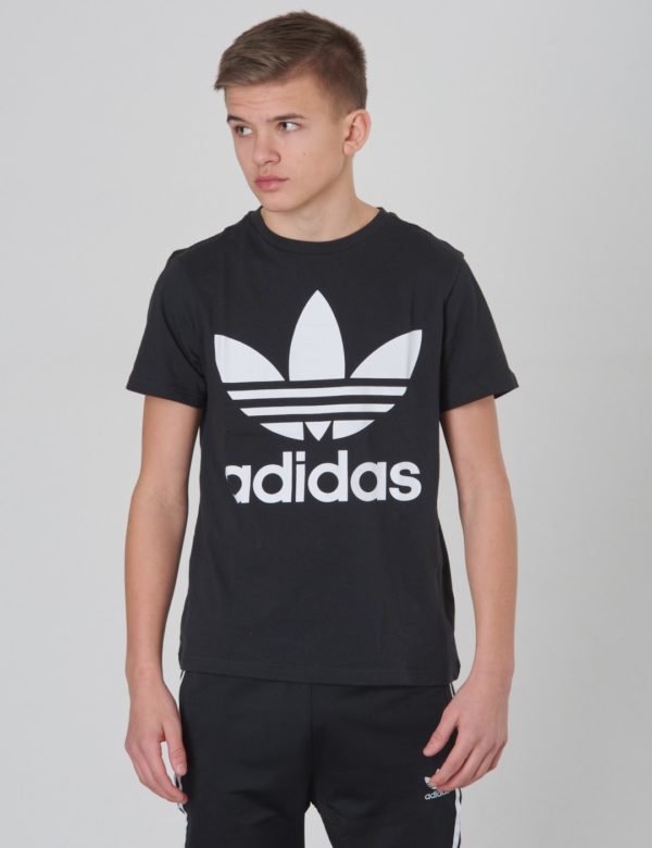 Adidas Originals Trefoil Tee T-Paita Musta