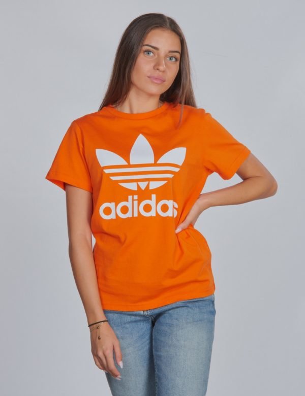 Adidas Originals Trefoil Tee T-Paita Oranssi