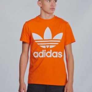 Adidas Originals Trefoil Tee T-Paita Oranssi