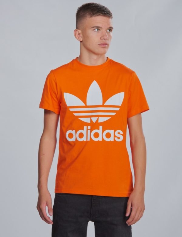 Adidas Originals Trefoil Tee T-Paita Oranssi