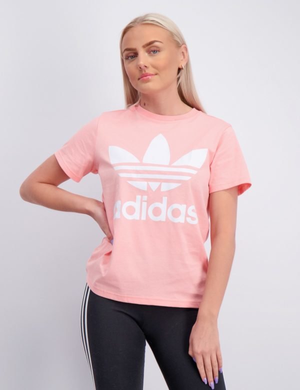 Adidas Originals Trefoil Tee T-Paita Vaaleanpunainen