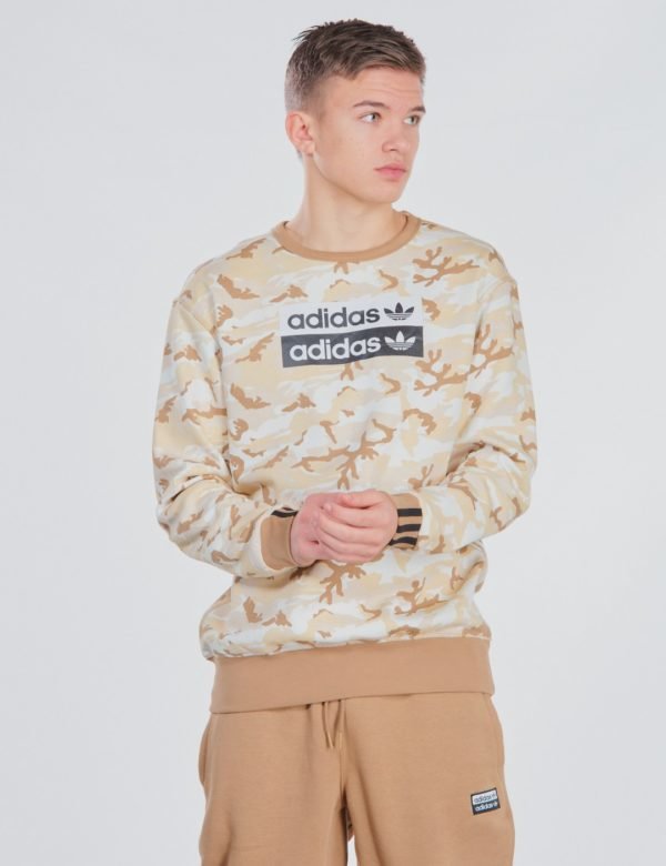 Adidas Originals V Ocal Crew Neule Beigestä