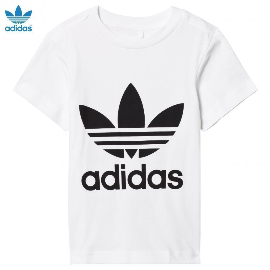 Adidas Originals White Logo Tee T-Paita