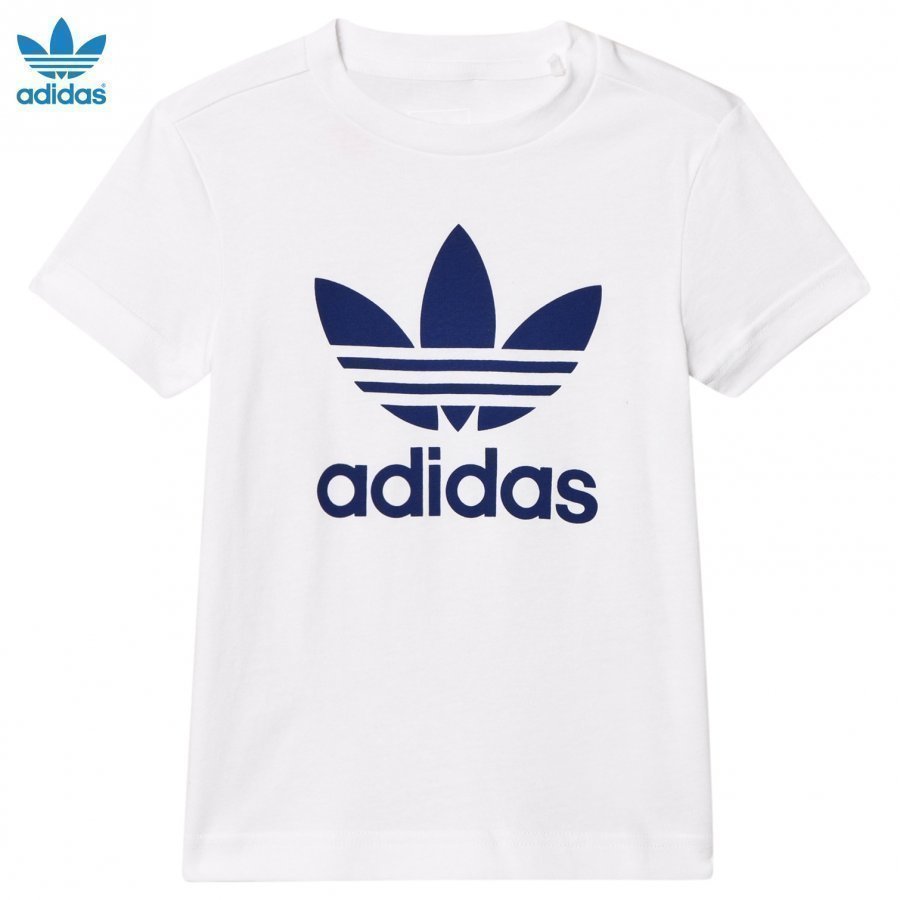 Adidas Originals White Logo Tee T-Paita