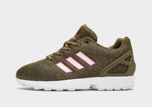 Adidas Originals Zx Flux Olive / White / Pink