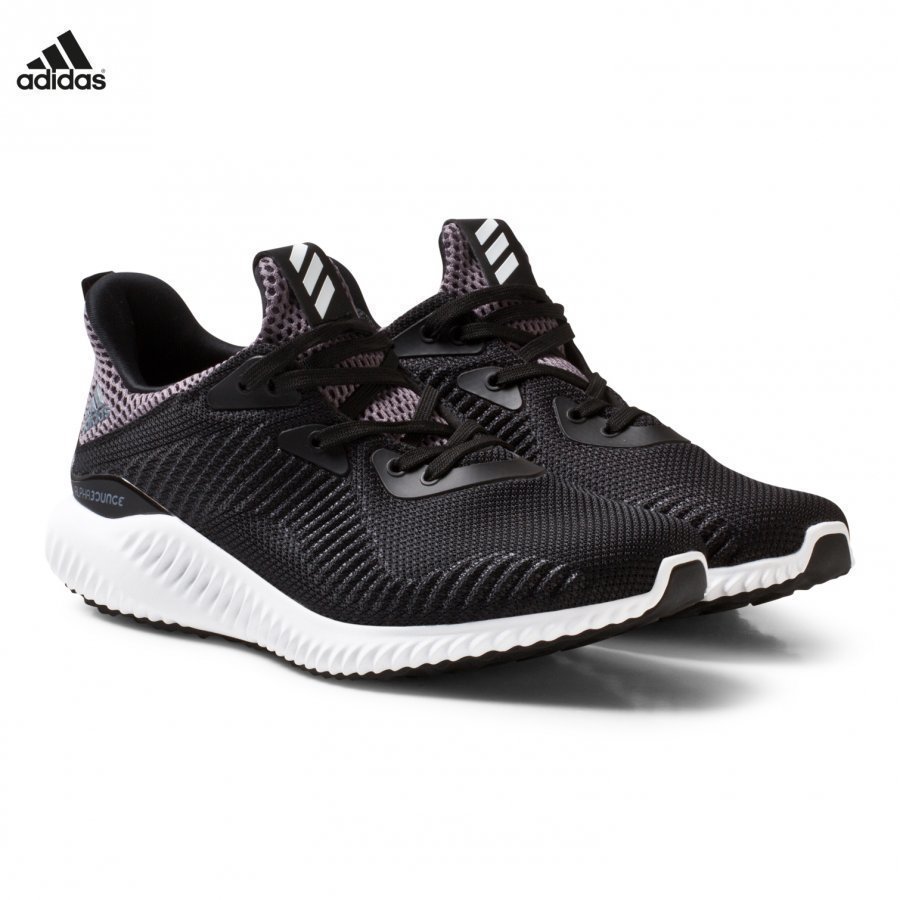 Adidas Performance Black Alphabounce Junior Trainers Urheilukengät