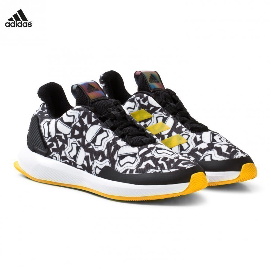 Adidas Performance Black Star Wars Kids Trainers Lenkkarit