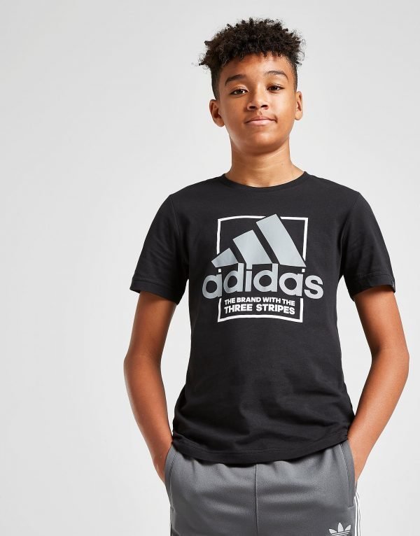Adidas Performance Box T-Shirt Musta