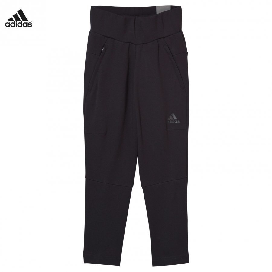 Adidas Performance Girls Black Zone Sweatpants Verryttelyhousut