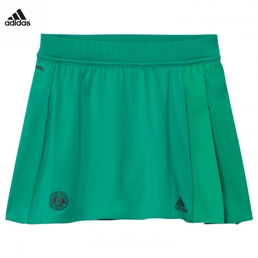 Adidas Performance Green Roland Garros Tennis Skirt Lyhyt Hame