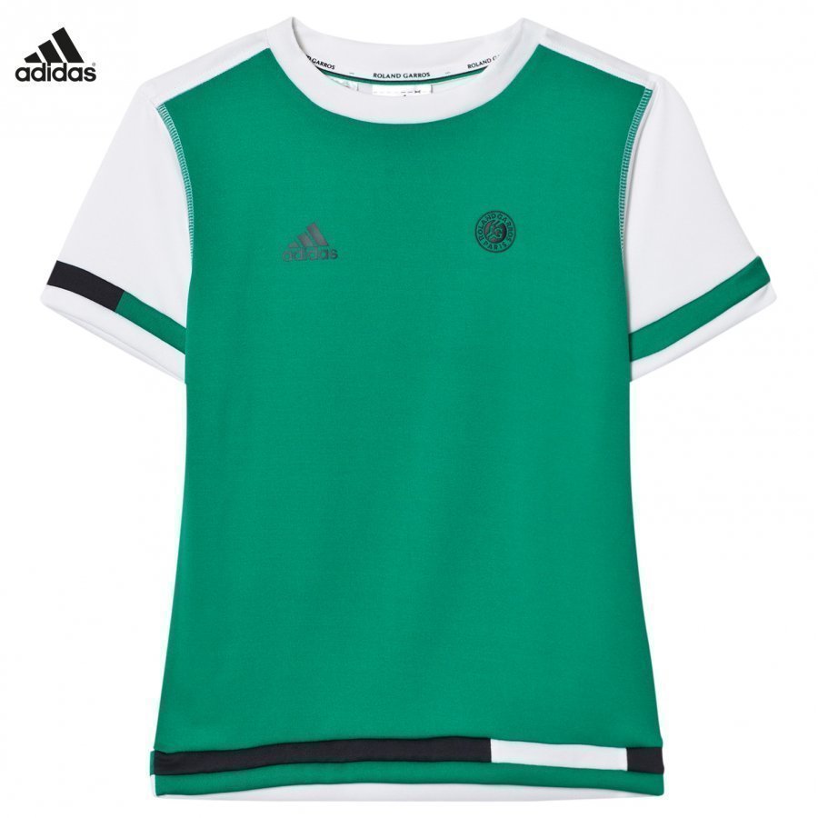 Adidas Performance Green Roland Garros Tennis Tee T-Paita