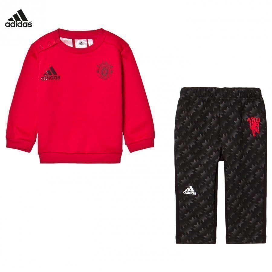 Adidas Performance Man U Infant Sweater And Sweatpants Set Asusetti