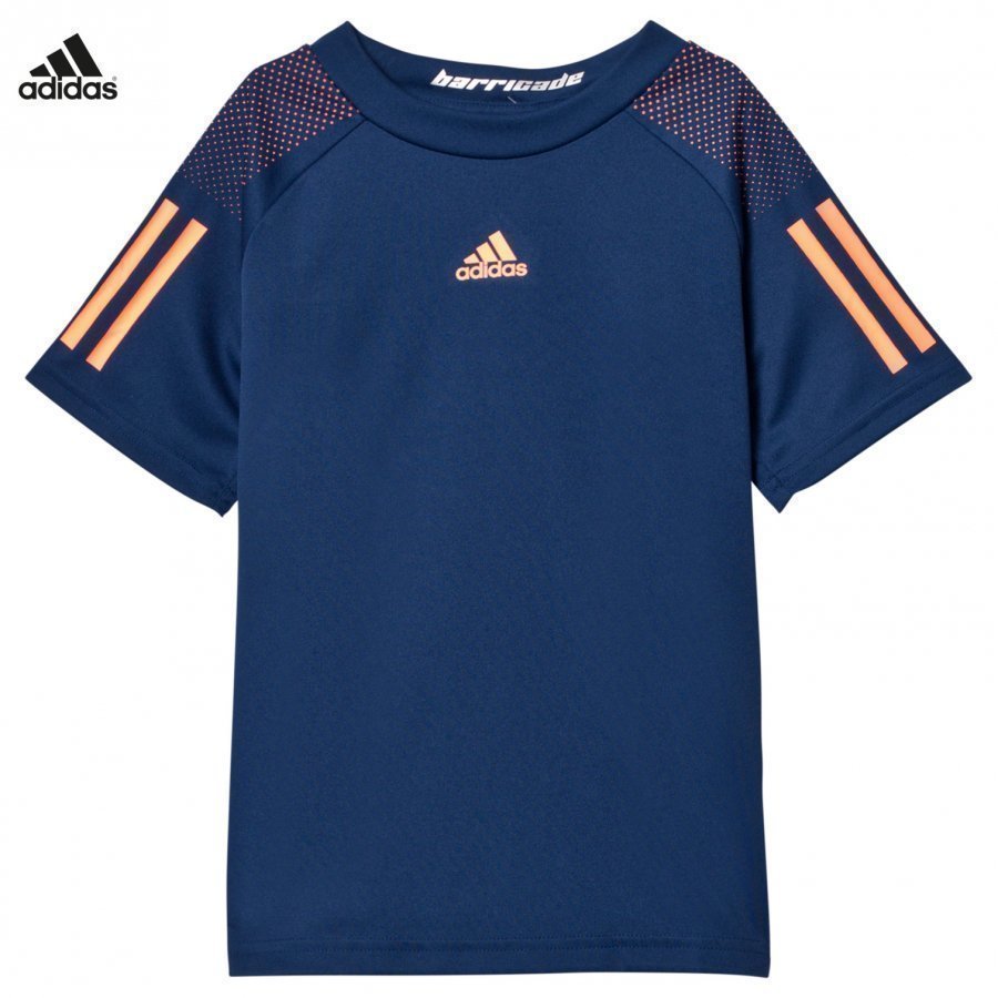 Adidas Performance Navy Barricade Tennis Tee T-Paita