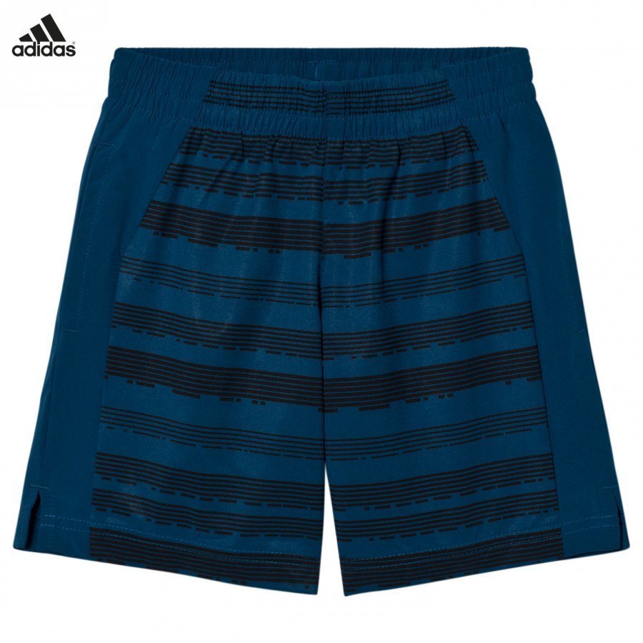 Adidas Performance Navy Printed Training Shorts Urheilushortsit