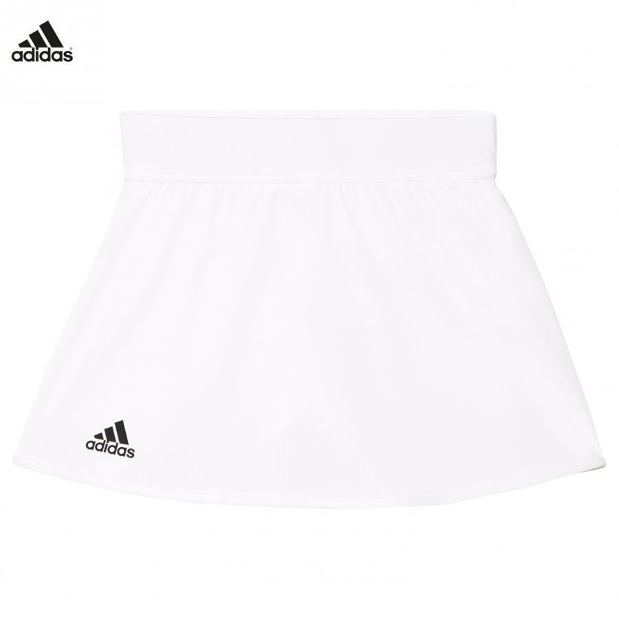 Adidas Performance White Club Tennis Skirt Lyhyt Hame