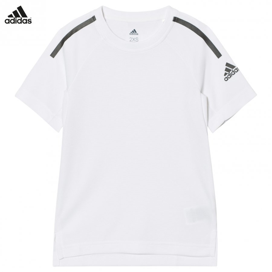 Adidas Performance White Training Cool Tee T-Paita