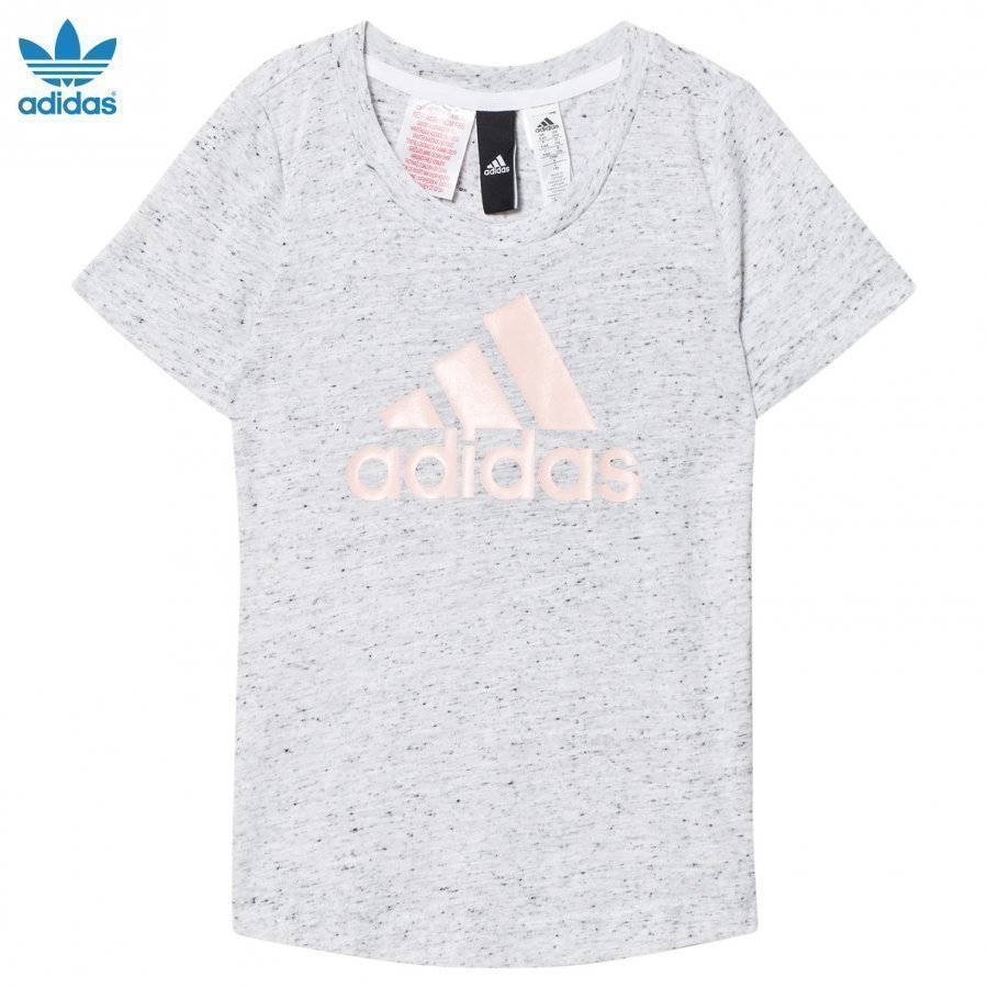 Adidas Performance White/Black Id Tee T-Paita