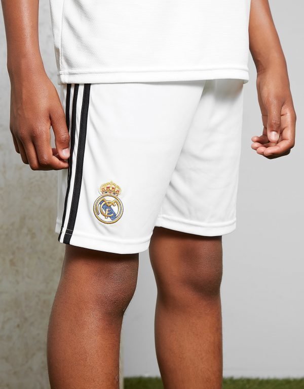 Adidas Real Madrid 2018/19 Kotishortsit Valkoinen