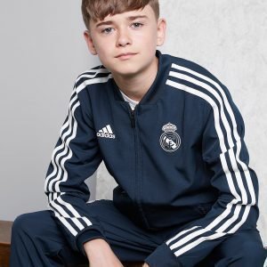 Adidas Real Madrid Presentation Jacket Sininen