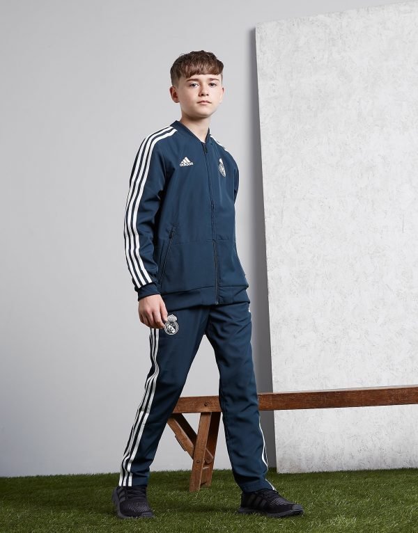 Adidas Real Madrid Presentation Pants Sininen