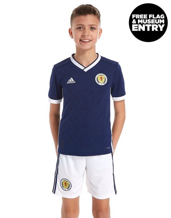 Adidas Scotland 2018/19 Home Shirt Laivastonsininen