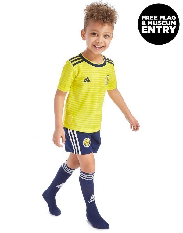 Adidas Scotland Fa 2018/19 Away Kit Keltainen