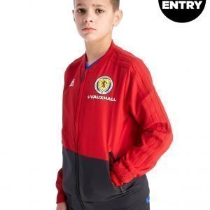 Adidas Scotland Fa 2018/19 Presentation Jacket Punainen