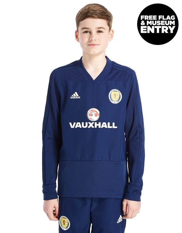 Adidas Scotland Fa 2018/19 Training Top Laivastonsininen